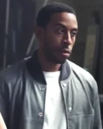 Grey Bomber Tej Parker Jacket The Fate Of The Furious