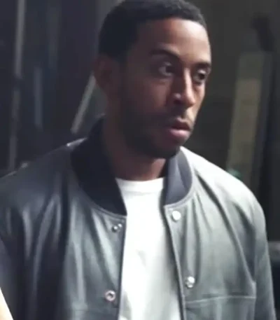 Grey Bomber Tej Parker Jacket The Fate Of The Furious