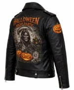 Halloween Grim Reaper Biker Jacket