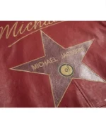 Tribute to Michael Jackson Red Leather Jacket
