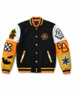 Halloween Boo Varsity Jacket
