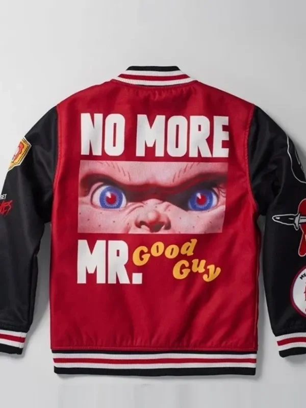Chucky No More Mr Good Guy Varsity Jacket