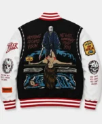 Jason Voorhees x Camp Crystal Lake Varsity Jacket