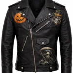 Halloween Grim Reaper Biker Jacket
