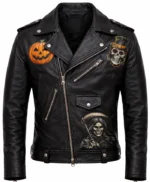 Halloween Grim Reaper Biker Jacket