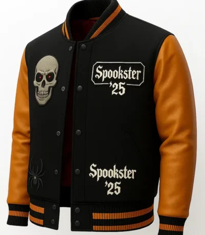 Haunted and Hype Varsity Jacket