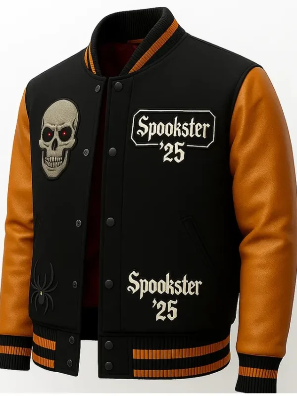 Haunted and Hype Varsity Jacket