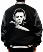 Michael Myers Black Varsity Jacket