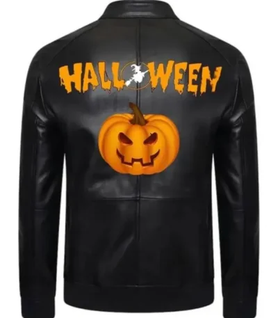 Halloween Black Motorcycle Jacket