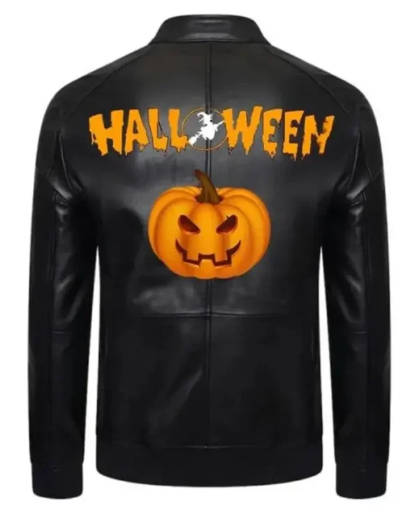 Halloween Black Motorcycle Jacket