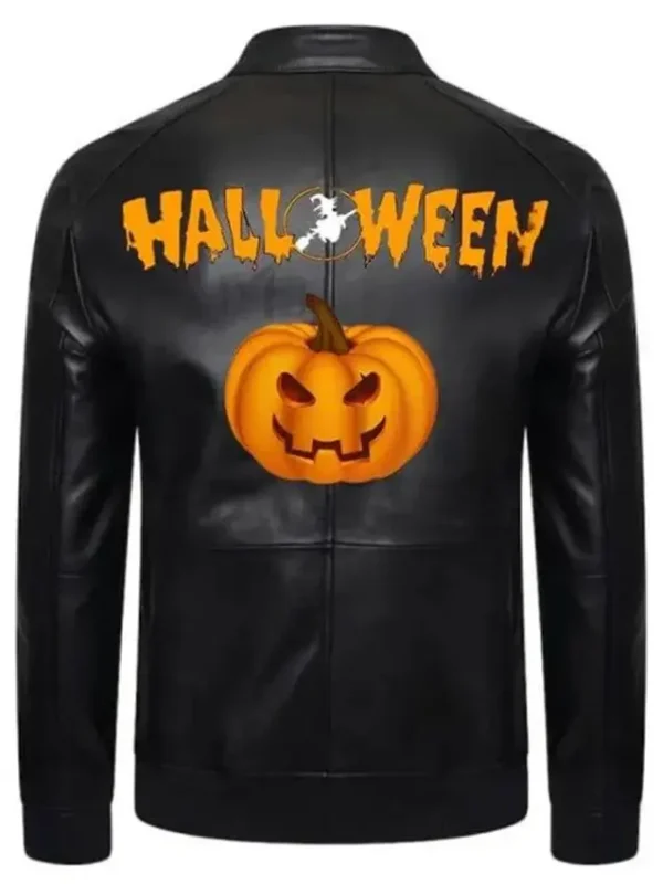Halloween Black Motorcycle Jacket