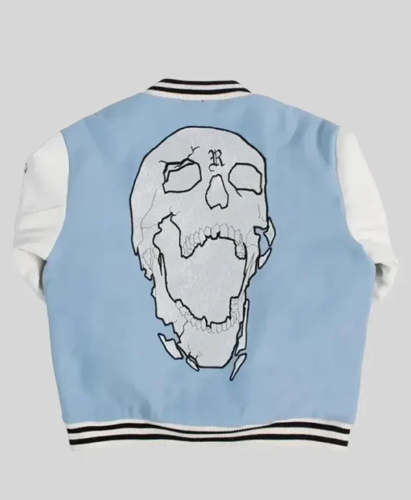 Revenge Skull Varsity Jacket