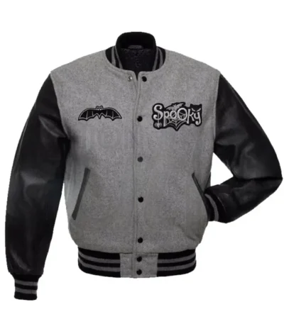 Halloween Spooky Angel Varsity Jacket