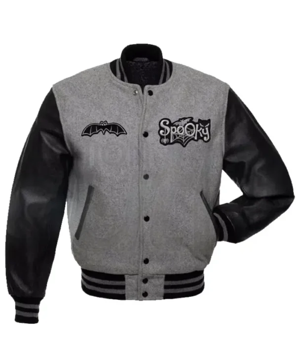 Halloween Spooky Angel Varsity Jacket