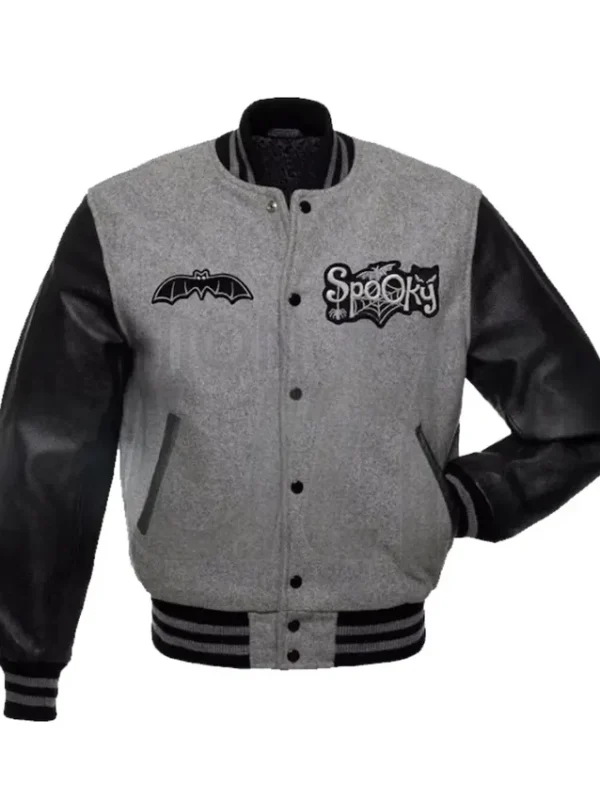 Halloween Spooky Angel Varsity Jacket