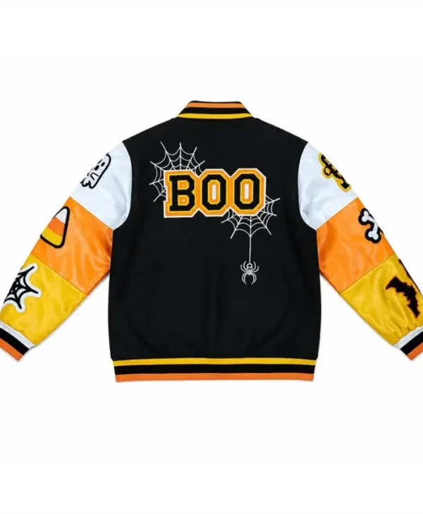 Halloween Boo Varsity Jacket