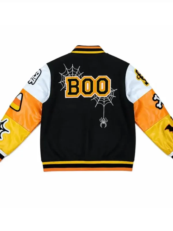Halloween Boo Varsity Jacket