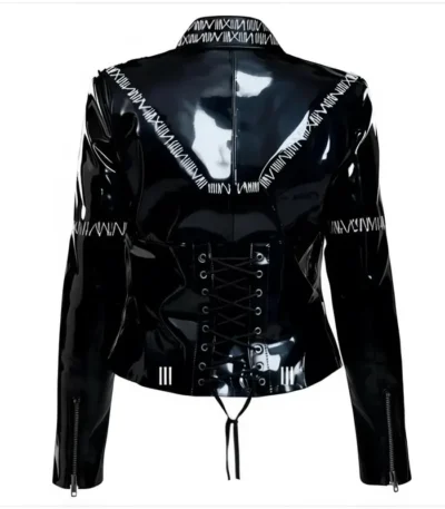 The Black Cats Costume Gloss Jacket for Women