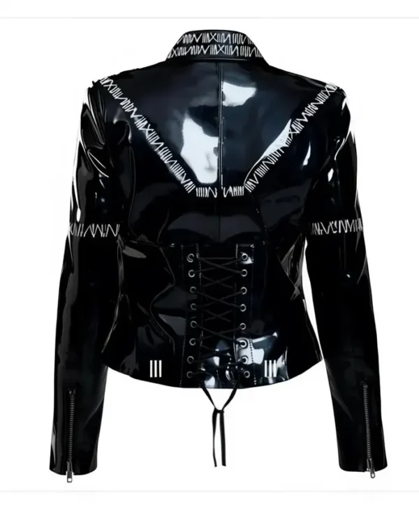 The Black Cats Costume Gloss Jacket for Women