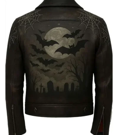 Haunted Graveyard Leather Jacket