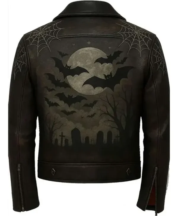 Haunted Graveyard Leather Jacket