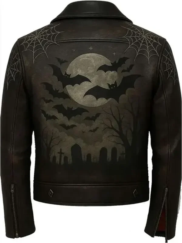 Haunted Graveyard Leather Jacket