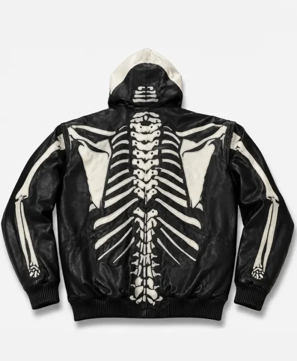 Vintage Vilanto Skeleton Leather Jacket