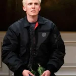 Hamlet Tom Glenister Black Bomber Jacket