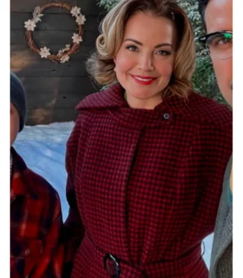 Happy Holidays from Cherry Lane Penny Checked Coat