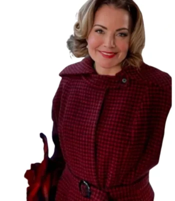 Happy Holidays from Cherry Lane Penny Checked Coat