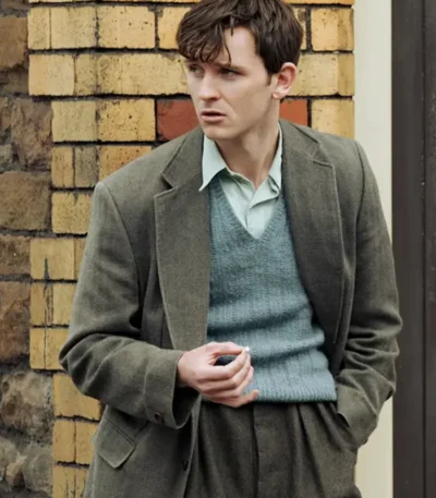 Harry Lawtey Mr. Burton Grey Coat