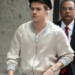 Harry Style Metallic Satin Jacket