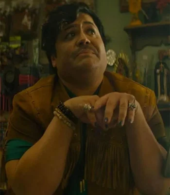Harvey Guillén Alexander and the Terrible Fringe Jacket