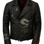 Haunted Graveyard Leather Jacket