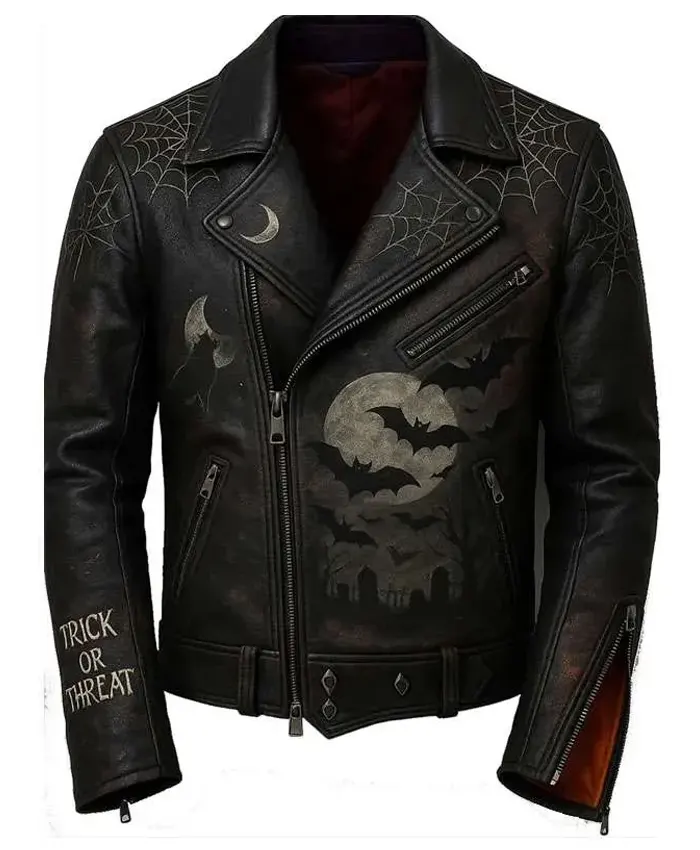 Haunted Graveyard Leather Jacket Haunted Graveyard Leather Jacket