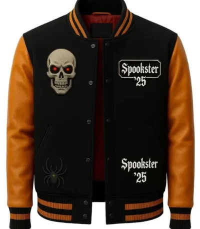 Haunted and Hype Varsity Jacket