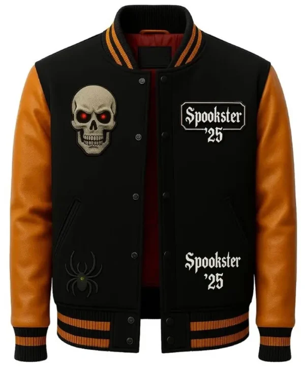 Haunted and Hype Varsity Jacket