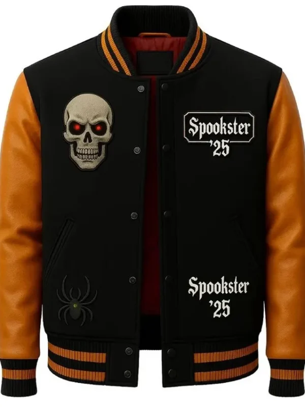 Haunted and Hype Varsity Jacket