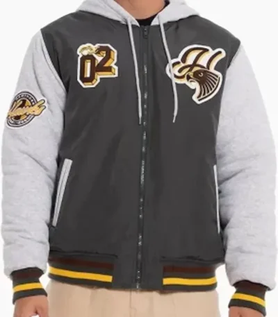 Hawthorn Hawks Patchwork Bomber Jacket