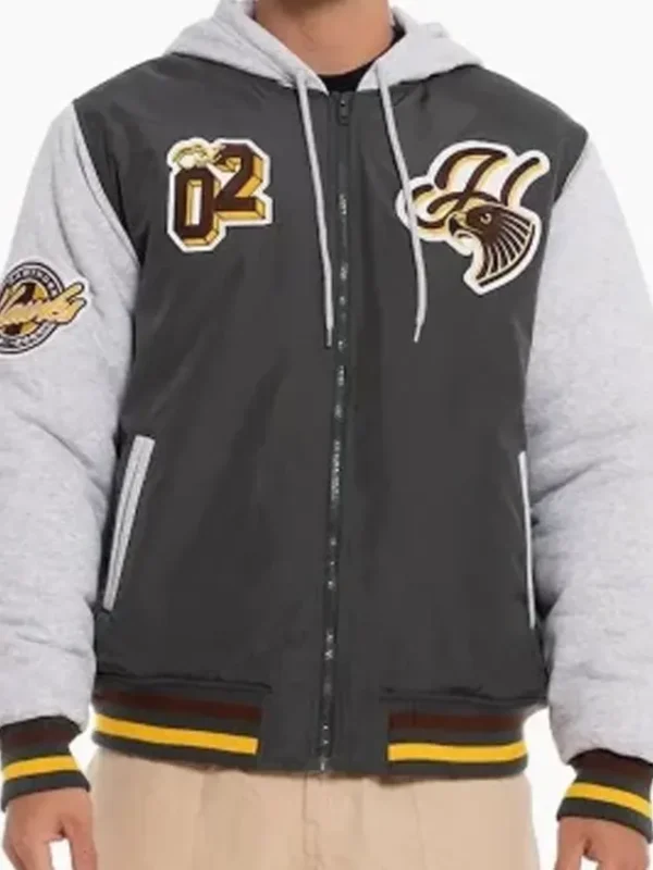 Hawthorn Hawks Patchwork Bomber Jacket