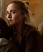 Hayden Panettiere Sleepwalker Brown Coat