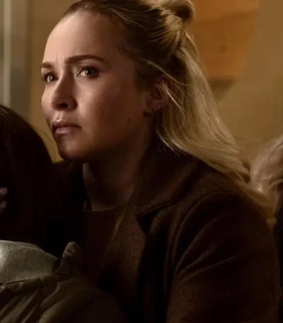 Hayden Panettiere Sleepwalker Brown Coat