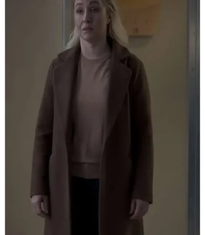 Hayden Panettiere Sleepwalker Brown Coat