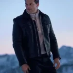 Heart of Stone 2023 Jamie Dornan Black Jacket