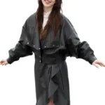Her Private Hell Event Sophie Thatcher Leather Jacket