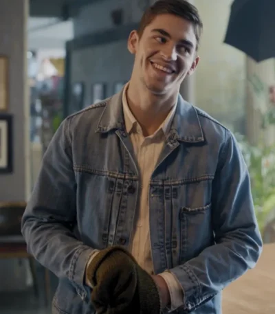 Hero Fiennes Tiffin Picture This Denim Jacket