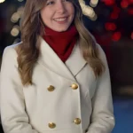 Holiday Mismatch Maxine Denis White Long Coat