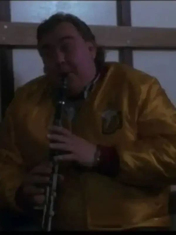 Home Alone Kenosha Kickere Yellow Satin Jacket