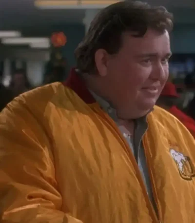 Home Alone Kenosha Kickere Yellow Satin Jacket