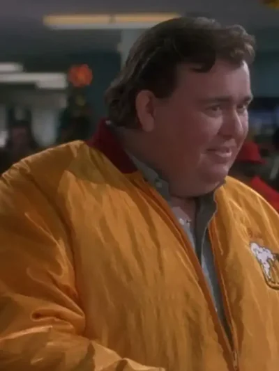Home Alone Kenosha Kickere Yellow Satin Jacket